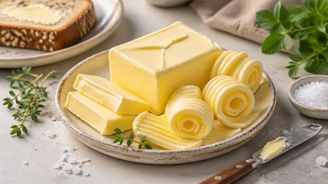 Keto Lebensmittel: Butter (bevorzugt Weidebutter)