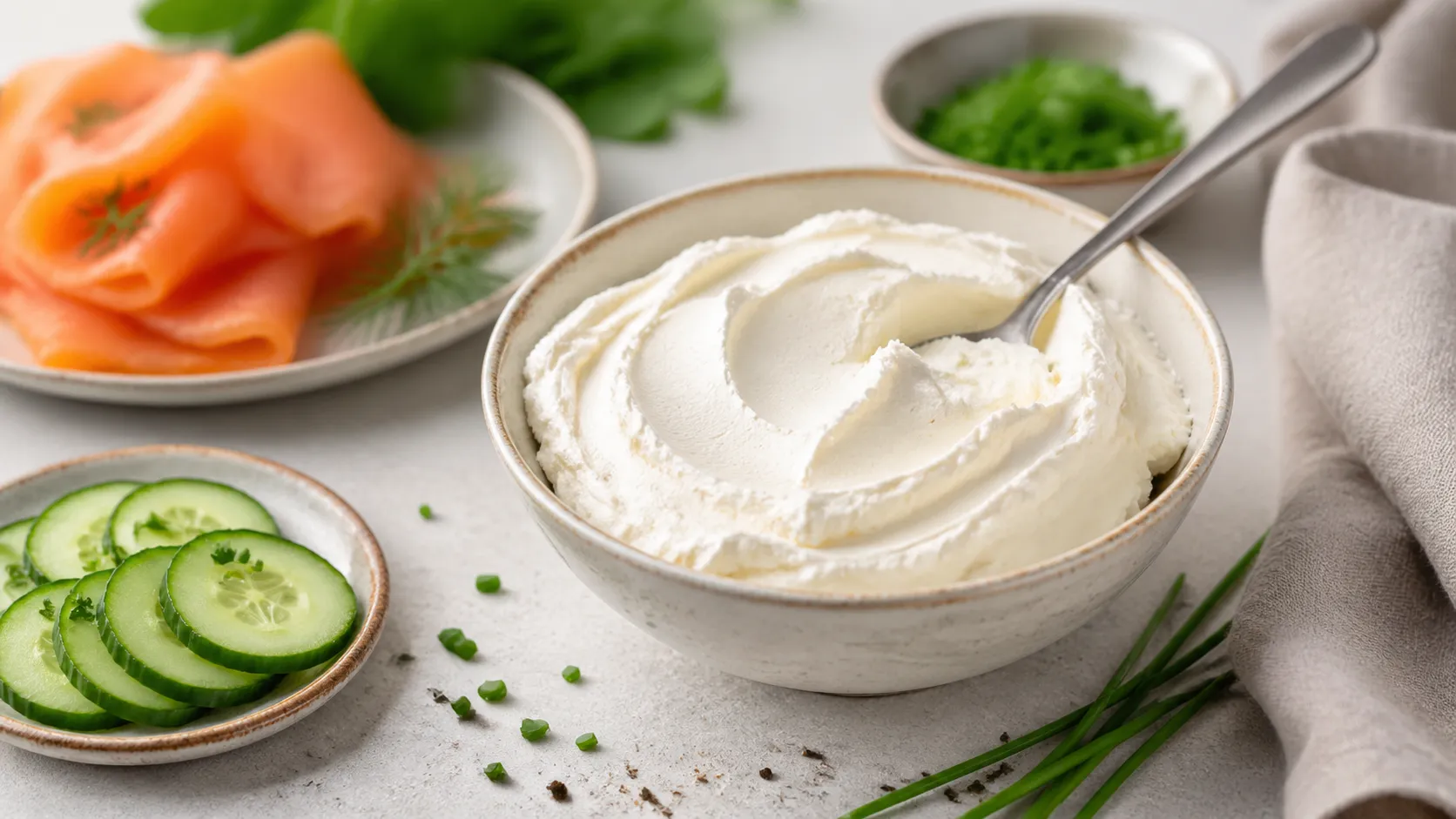Keto Lebensmittel: Frischkäse (Vollfett)