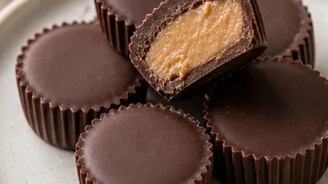 Keto-Fat-Bomb mit Erdnussbutter und Schokolade – 12 Stück zum Vorrat fertig angerichtet als ketogenes Rezept