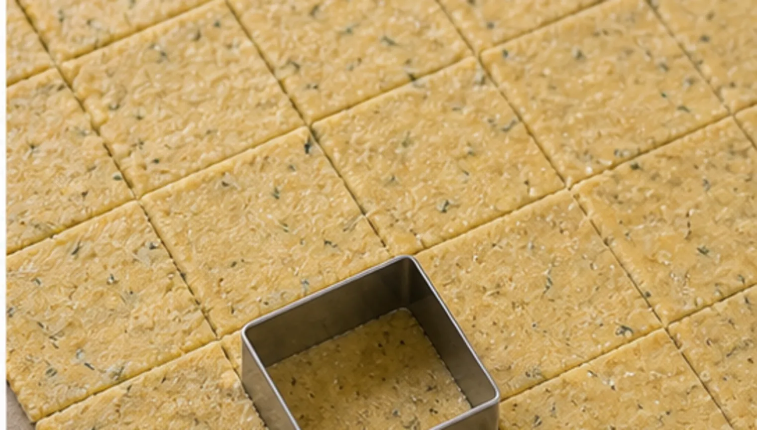 Zubereitungsschritt für Keto-Parmesan-Mandel-Cracker mit Rosmarin während der Keto-Rezeptzubereitung