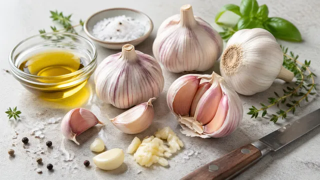 Keto Lebensmittel: Knoblauch