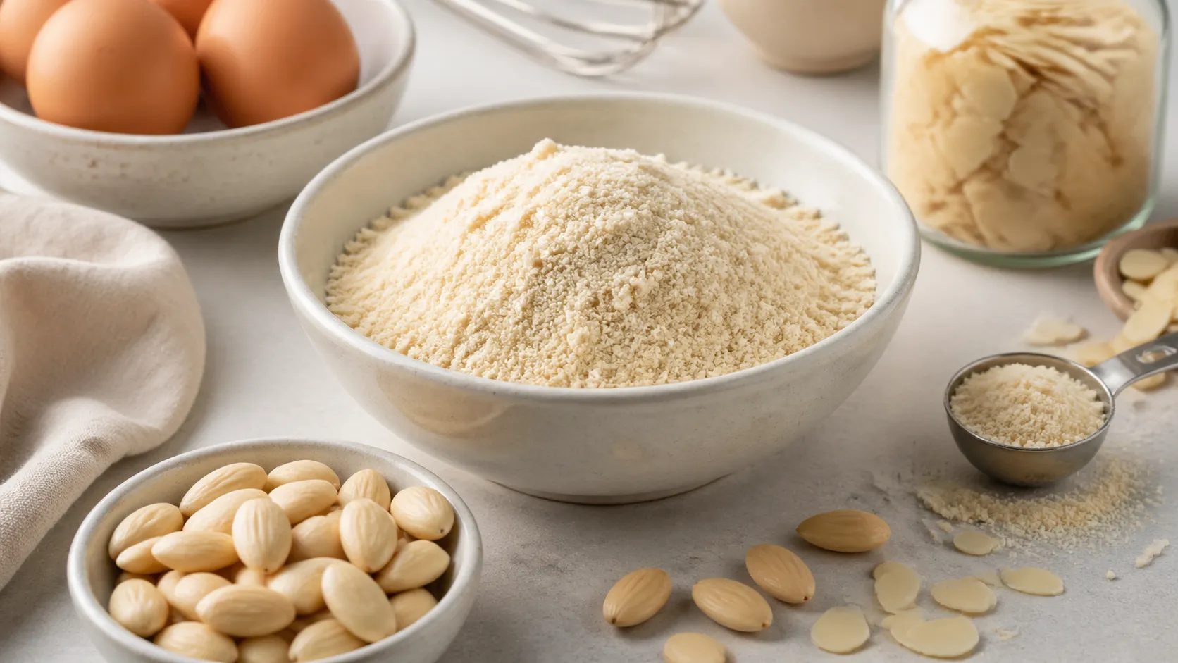 Keto Lebensmittel: Mandelmehl (blanchiert)