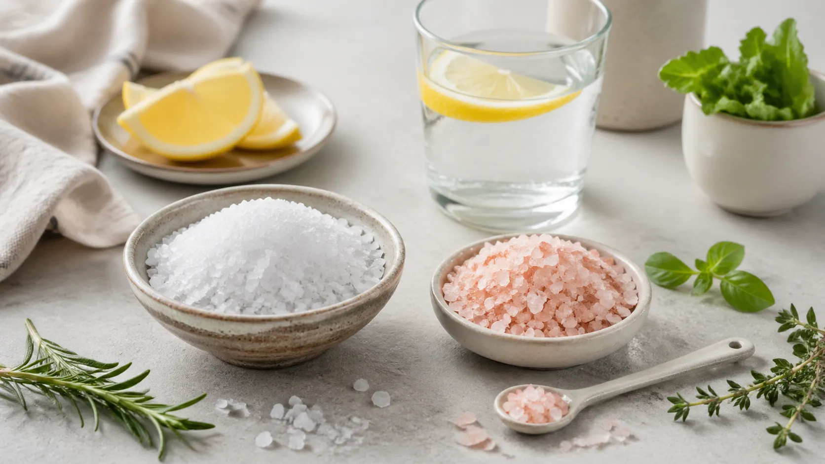 Keto Lebensmittel: Salz (insbesondere Meersalz/Steinsalz)
