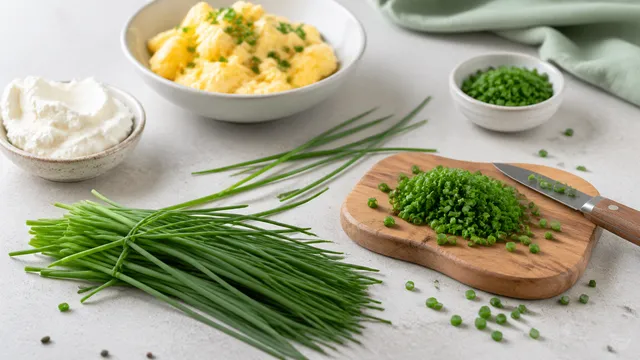 Keto Lebensmittel: Schnittlauch