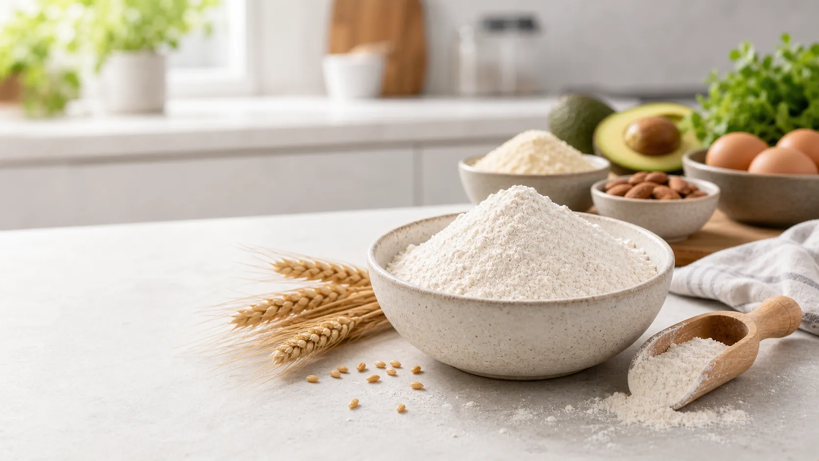 Verbotenes Keto Lebensmittel: Weizenmehl